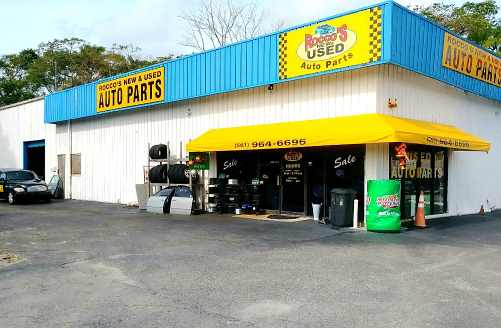 Rocco's storefront in West Palm Beach